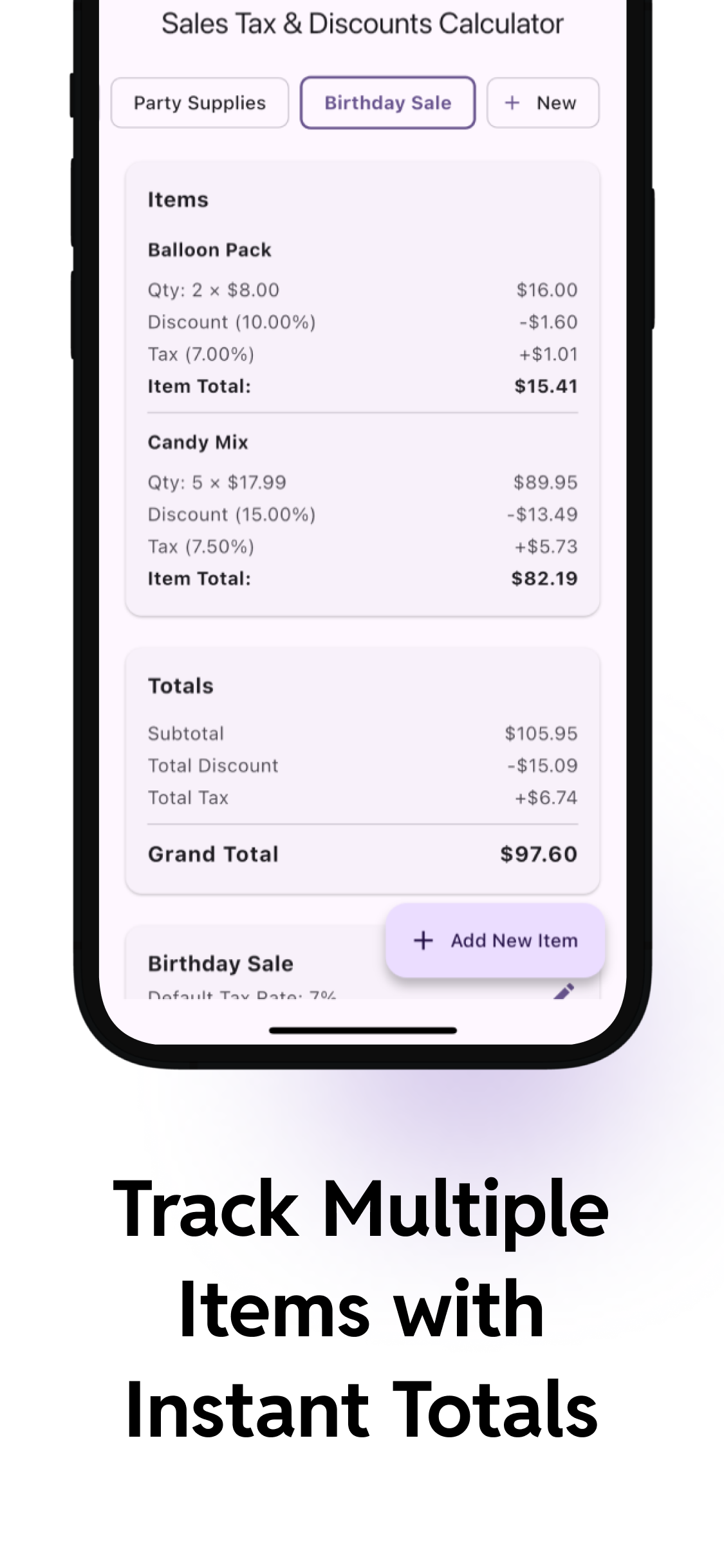 Tax Calculator preview 2
